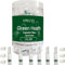 VOVCIG Filtro per sigarette, filtro per sigarette, filtro multiplo per sigarette, suggerimenti per fermare la nicotina e il catrame per regolare e sottile, 5,5 – 8,0 mm (200 pezzi)
