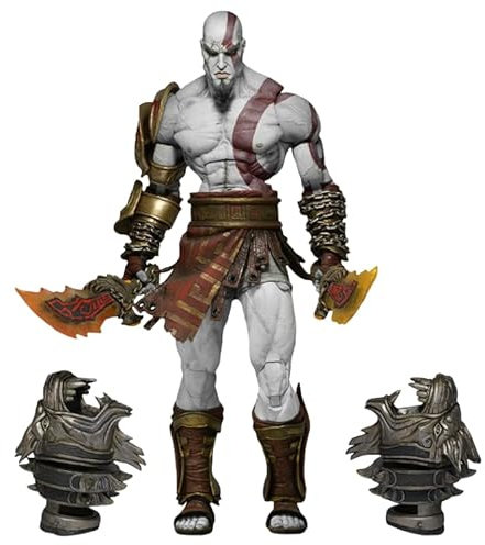 REOZIGN Kratos-Figur, Messer zum Mitnehmen, 18 cm, PVC-Figur, Anime-Dekoration, Sammlerstück