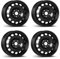 4x Alcar Stahlfelgen 4-6667 6.5Jx16 ET46 5x112 kompatibel mit Volkswagen Golf