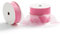 MORSUNBELA Nastro di seta per regali, rosa, in organza, per matrimonio, 25 mm x 9 m