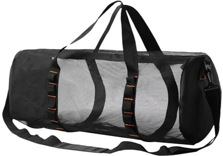 Netz-Tauchtasche für Scubas oder Schnorcheln, Netztasche Für Tauchen Und Schnorcheln Ausrüstung Und Ausrüstung, Mesh Leichte Netztasche, Extra große Netztasche für Tauchen, Schnorcheln, Schwimmen