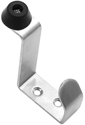 Levemolo Door Stop Hanger Projection Door Stopper Windproof Door Stopper Stainless Steel Anti-Collision Door Stopper for Bedroom