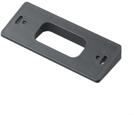 Anti Theft Video Doorbell Mount with Adjustable Angle for Home and Office Security (Left Right)