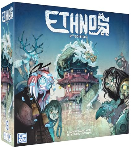 CMON | Ethnos 2nd Edition | Board Game | Ages 14+ | 1-6 Players | 45+ Minutes Playing Time