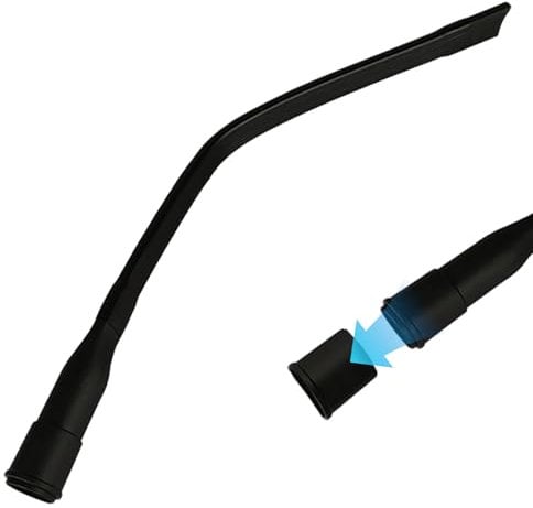 Extra Long Flexible Crevice Tool for Hoover Nozzle with 35/32mm Connection Universal Flexible Nozzle Brush Accessory for Vacuum Cleaner