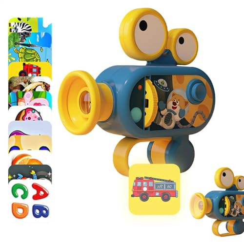 Projector Toys for Kids - Effortless Kids Projector Toys, Long Lasting Kids Projector Toys | Soothing Sounds Star Projector Baby Sensory Lights Toys, for Children Boy Girls (10.5x4x14cm)