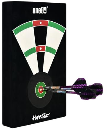 ONE80 Dart Eva Travelling Dartboard II Bristle Core Reise Dartboard Kern aus Sisal zum tauschen