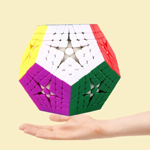 Oostifun ShengShou 6x6 Megaminx Dodekaeder 6x6x12 Gigaminx Megaminx Cube 12 Surface Cube Stickerless
