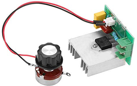 AC 0-220V 4000W 40A Motor Speed ​​Controller Regolatore di Tensione Dimmer LED per Elettrodomestico Domestico