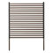 Brise-vue pour extérieur, autoportant, moderne, panneaux de clôture décoratifs en métal pour extérieur, jardin, terrasse, écran d'intimité (60 x 90 cm)