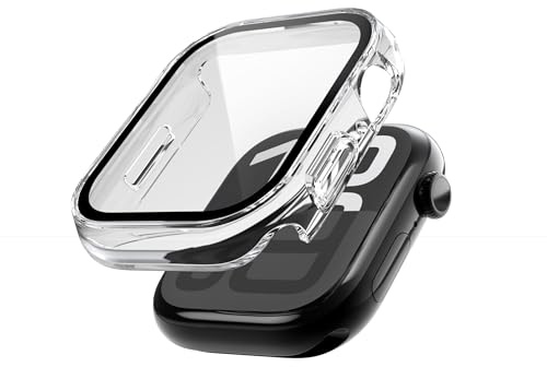 Vonmählen - Dünne Hülle für Apple Watch: Stilvolle, Kratzfeste und Wasserabweisende Schutzhülle, Thin Case - Umweltbewusste Materialien - Apple Watch Series 10 - Case 42mm - Transparent