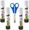 Pritts Original Glue Sticks 43 G | Pack Of 4 | Safe & Child-Friendly Craft Glue for Arts & Crafts Activities | 90% Natural Strong-Hold adhesive for School & Office Supplies Plus Scissors