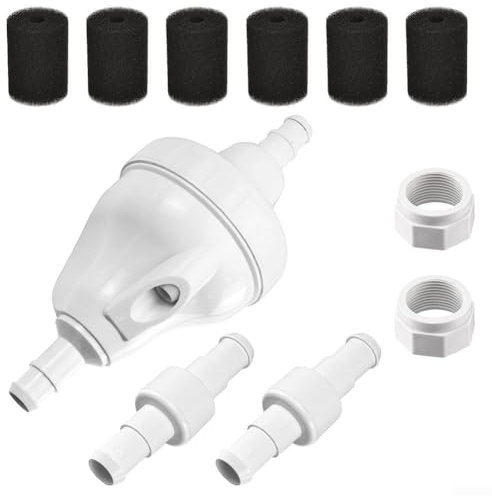 Zoegneer G52 Kit de soupape de décharge pour nettoyeur de piscine avec émerillons à roulement à billes pour robot aspirateur de piscine Polaris 180 280 380 480 3900