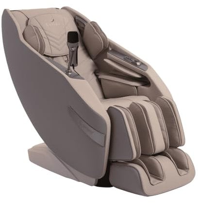 Casada BetaSonic III Massagesessel Massagestuhl, 3D-Massage, Zero-Gravity, Wärme-Funktion, Ganzkörper-Massage, Audiostimulation (Creme)