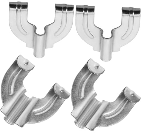 LIGHTAOTAO 4 Stück Teiliges Claw Hook Trommelzubehör Leichter Bass Drum Claw Haken Langlebiger Percussion Haken für Vielseitige Trommeltypen Einsetzbar für Verschiedene Musikstile