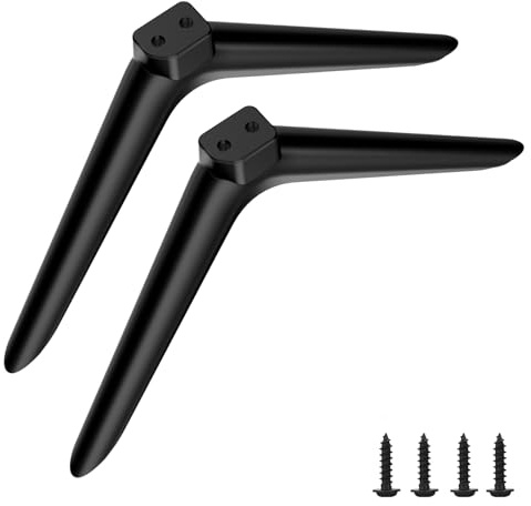 TV Stand Legs Exclusive for Onn 100012584 100069992 Roku TV, for Onn TV Legs Replacement, Easy to Install, Screws and Anti-Slip Feet Pads Included