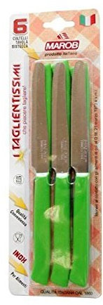 Colotelli lama dentata Marietti Marob 6 pezzi verdi