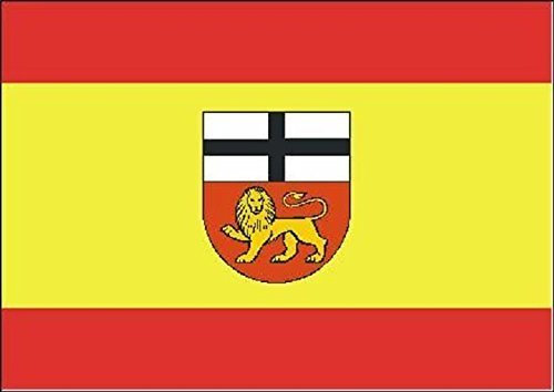 U24 Aufkleber Bonn Flagge Fahne 15 x 10 cm Autoaufkleber Sticker