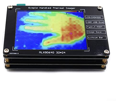 Termocamera termica semplice palmare con schermo MLX90640 da 2,8 pollici