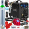 Spartus EasyMIG 265-250A 400V Schutzgasschweißgerät mit Synergie - MIG WIG MMA - Lötschweißen - 4-Rollen-Drahtvorschub, Burn Back, manuelle Einstellung, Spool Gun, Slow Feed, Set: ProfessionalPlus