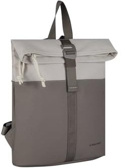 New Rebels Backham Los Angeles Taupe 7L Rolltop Rugzak Waterafstotend