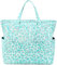 LEDAOU Große Strandtasche für Damen, wasserdicht, sanddicht, mit Reißverschluss, Strandtasche für Pool, Fitnessstudio, Lebensmittel, Reisen, mit Nassfach, Mehrfarbig Leopard, Large