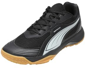 Puma Chaussures d'intérieur Solarflash III Unisexes, Puma Noir, Gris Clair Froid, 38 EU