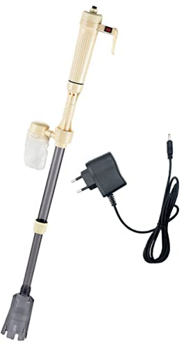 Happyyami 1satz Elektrischer Aquarien-Sauger Mit Siphon- Schnellwasserwechsel Saugleistung Geeignet Für Große Und Kleine Aquarien Batterie Europäischem