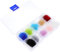 Ipetboom 10pcs Nail Art Accessories Micro Magnets Beads Charms for Nails Magnetic Nail Fluffy Balls Nails Plush Pom Touch Rhinestone Nail Decor Detachable Nail Fluffy Ball Hairball Colorful