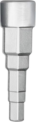 BieMian Radiator Spanner Wrench, 5-Stage Radiator Valve Key, 1/2 Inch Ratchet Radiator Keys, Radiator Stepped Spanner, 3/8 7/16 1/2 5/8 13/16 Plumbers Wrench Tools