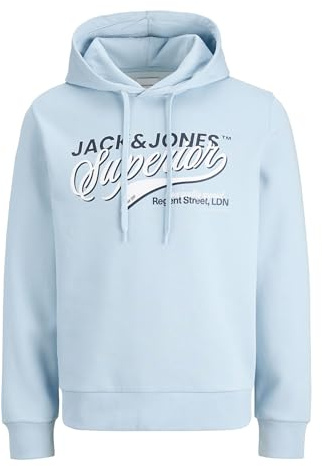 JACK & JONES Male Kapuzenpullover Logo Kapuzenpullover