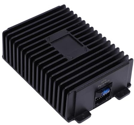 Car Player Power Amplificador Actualizado de 4 Canales DSP Subwoofer Aluminio Aloy Clase A/B Amplificador Adecuado para Dispositivos de Pantalla Grande