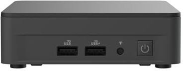 ASUS NUC 13 Pro Slim Barebone Kit with Intel 13th Gen Core i7-13620H, Up to 64GB DDR4 RAM, Triple Storage Design, Thunderbolt™ 4, Wi-Fi 6E & Bluetooth 5.3, with VESA Mount Included