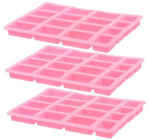 NIYANGLE 3 Stück Mini Ziegelform Silikon Gießform Für DIY Sandtisch Ziegelherstellung Mikrolandschaft Modellbau Zubehör Für Puppenhaus Garten