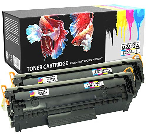 Prestige Cartridge FX10 Tonerkartuschen für Canon i-Sensys MF-4010/PC-D440/PC-D450, Twinpack, schwarz
