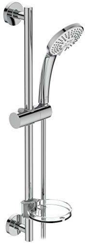 Ideal Standard - Idealrain, Kit asta doccia, Saliscendi con accessori, Cromato