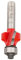 Bosch 1x Abrundfräser Expert for Wood (Radius 4.75 mm, Arbeitslänge 12.7 mm, Professional Zubehör Fräsen)