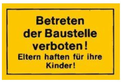 Panneaux d'interdiction entrer dans le chantier VE