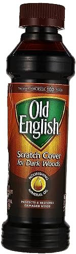 Reckitt Old English Cubierta para arañazos, Aceite Mineral, Marrón, 8 FL Oz (Pack of 1), 236
