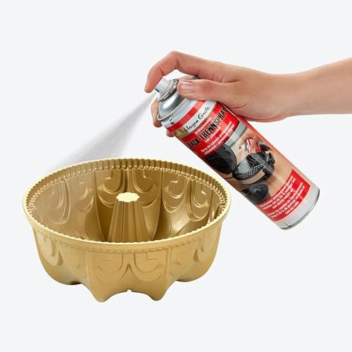 Spray de cuisson Hagen Grote, 500 ml, entièrement à base d’huiles végétales, pour tous les moules, plaques de cuisson et gaufriers, très économique, évite de coller