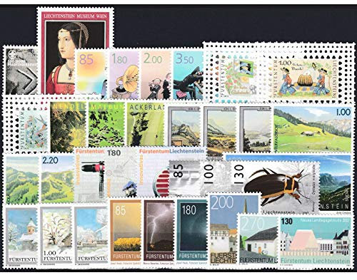 Goldhahn Liechtenstein Jahrgang 2007 postfrisch ** Briefmarken für Sammler