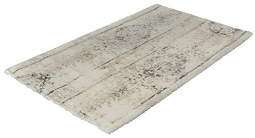 Kleine Wolke Badteppich, Silbergrau, 70 x 120 cm 4004478259096