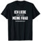 Lustiges Stockschießen Eisstockschießen T-Shirt Stocksport T-Shirt