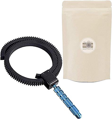 N SIGA el Enfoque para la Lente DSLR Cantédé Anillo de Goma Adaptable y Ajustable de Seguimiento Compatible con Todas Las Marcas