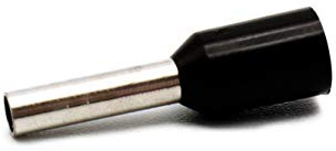 Hilpress Aderendhülsen 1,5mm² schwarz Hülse 10mm lang isoliert 1,5mm2 1,50 HL 100 Stück
