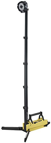 Streamlight 45681 Scene 5300-Lumen Taschenlampe mit Verlängerung, mit Wiederaufladbarem 230V AC/12V DC System und Schultergurt, Gelb