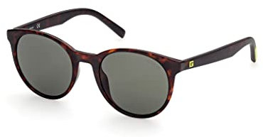 Guess GU00023 Brille, Dark Havana, 52 für Herren