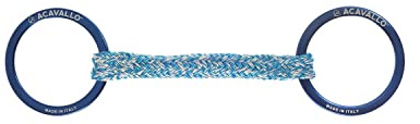 Acavallo Jumpe Alupro Bit, Farbe:blau, Mundstücklänge in cm:13.5