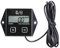 TOTMOX Tachymètre de moteur numérique pour petit moteur 2 temps et 4 temps, compteur horaire inductif, batterie remplaçable Tachymètre étanche IP67 pour tronçonneuse Marine ATV Moto UTV Moteur