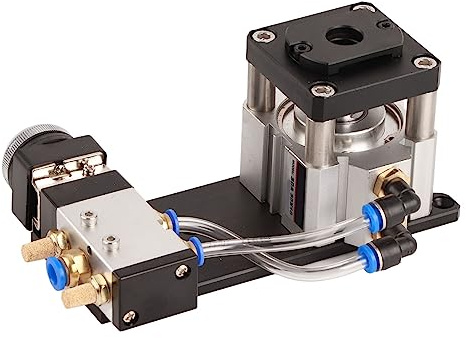 Kadimendium Pneumatischer Locher 15 Mm Holzbearbeitung Kantenband Stanzwerkzeug Aluminiumlegierung Pneumatisches Stanzwerkzeug für Holzbearbeitungswerkzeuge , Papier , Bastelprojekte